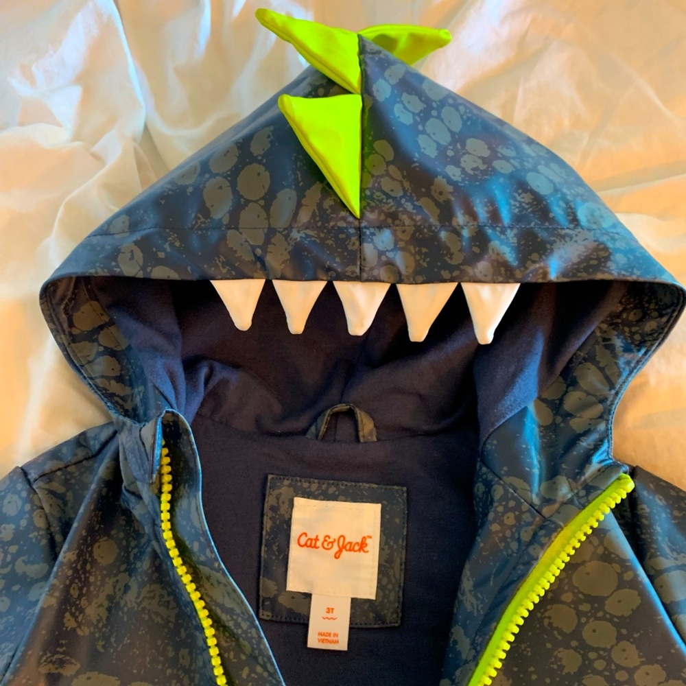 Cat & Jack Dino Rain Coat 3T